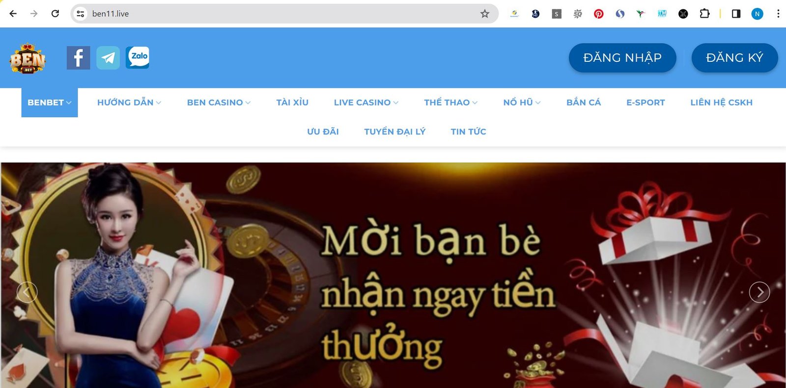 Trang web benbet